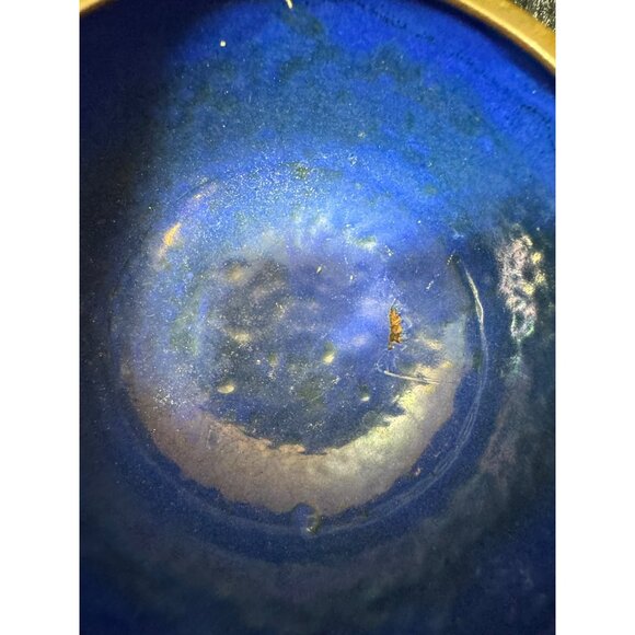 Vintage Chinese Cloisonné Enamel Lidded Bowl With Floral Design Round  3.5” - Picture 5 of 8